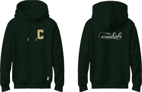 CreaChick Productfoto Creachick Hoodie Groen 2024