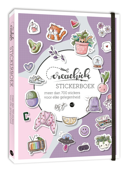 CreaChick Productfoto Creachick Stickerboek